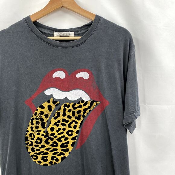 daydreamer by free people kiss cheetah tongue Tee - Picture 1 of 5
